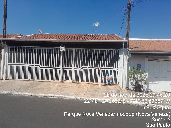 Casa - Venda, PARQUE NOVA VENEZA/INOCOOP (NOVA VE, SUMARE, SP