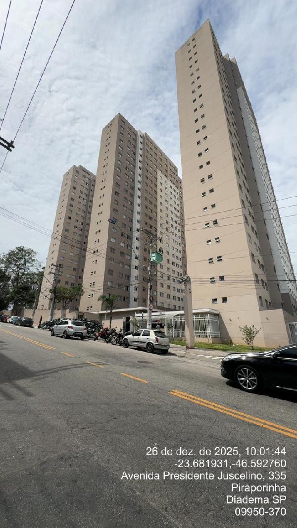 Apartamento - Venda, PIRAPORINHA, DIADEMA, SP