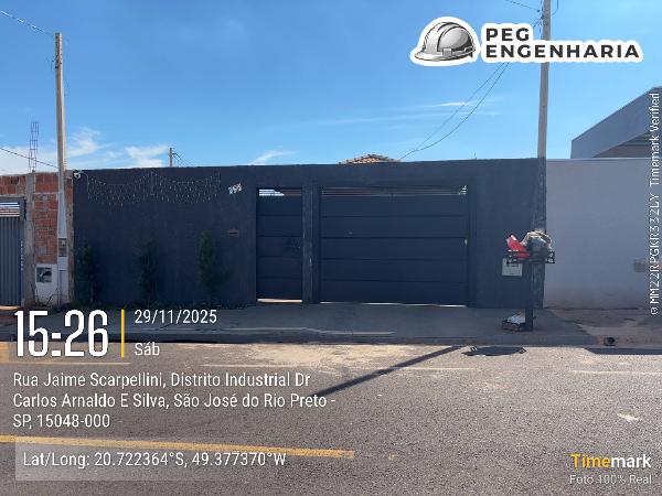 Casa - Venda, EGYDIO ZANI, SAO JOSE DO RIO PRETO, SP