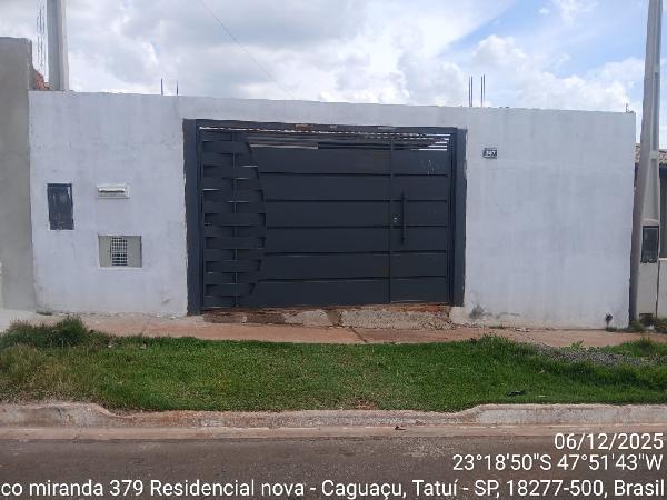 Casa - Venda, CAGUASSU, TATUI, SP
